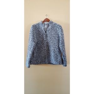 Time and Tru Soft Quarter-Zip Sweater